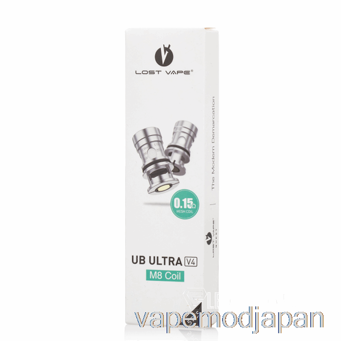 VAPE MOD Lost VAPE ウルトラブースト交換コイル [v4] 0.15ohm M8 コイル
